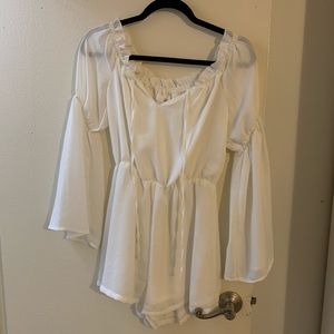 Off the shoulder romper